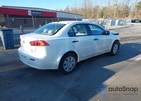 2009 Mitsubishi Lancer De из США, поврежденный, VIN JA3AU16U59U045755